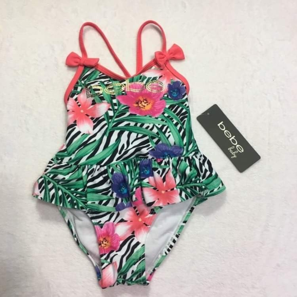 NWT Bebe baby swimsuit 24m‎